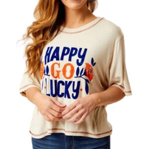 Altar’d State Happy Go Lucky Loose Fitting T-Shirt